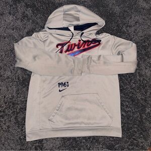 Nike Dri fit Men’s Minnesota Twins Hoodie Size Large